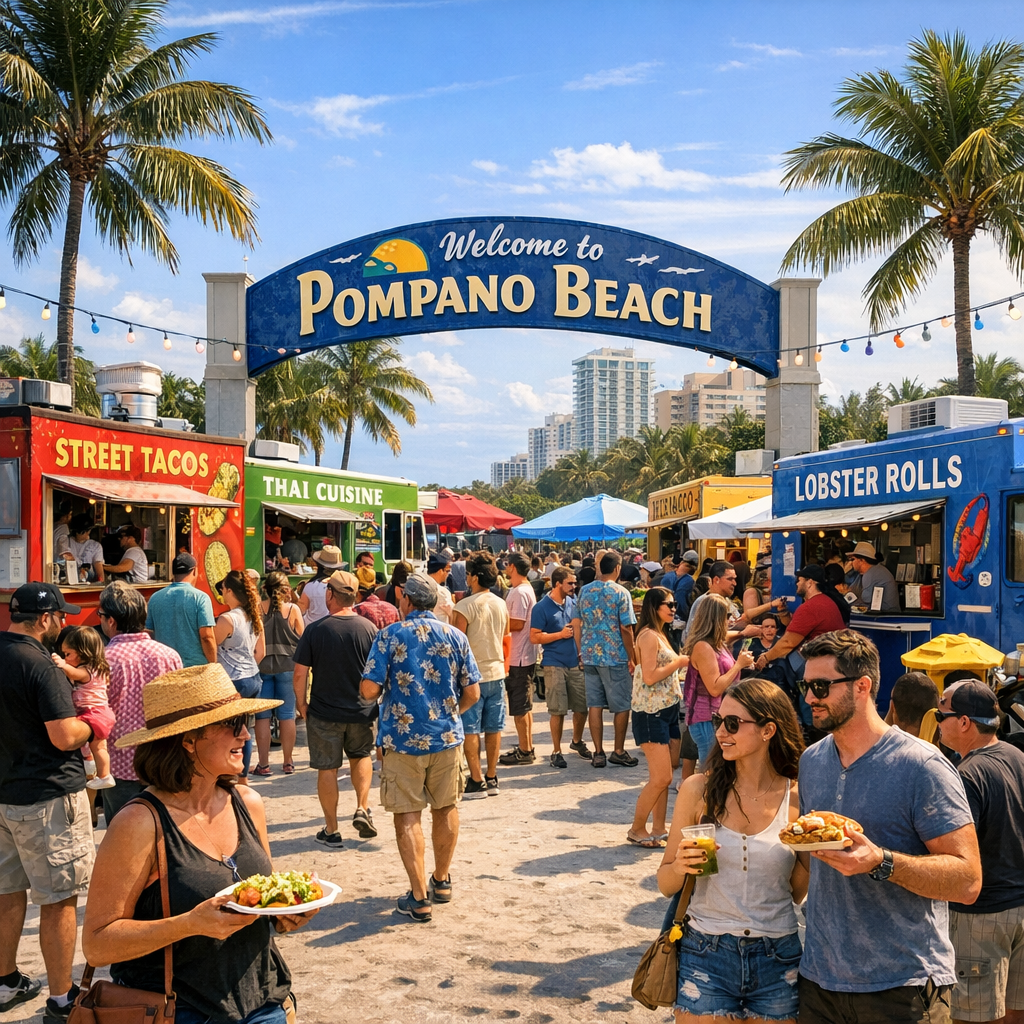 Exploring Pompano Beach’s Vibrant Food Truck Scene