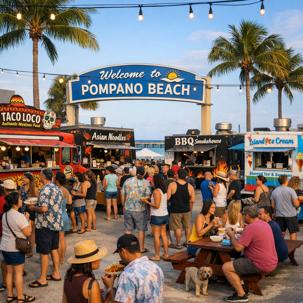 Exploring Pompano Beach’s Vibrant Food Truck Scene